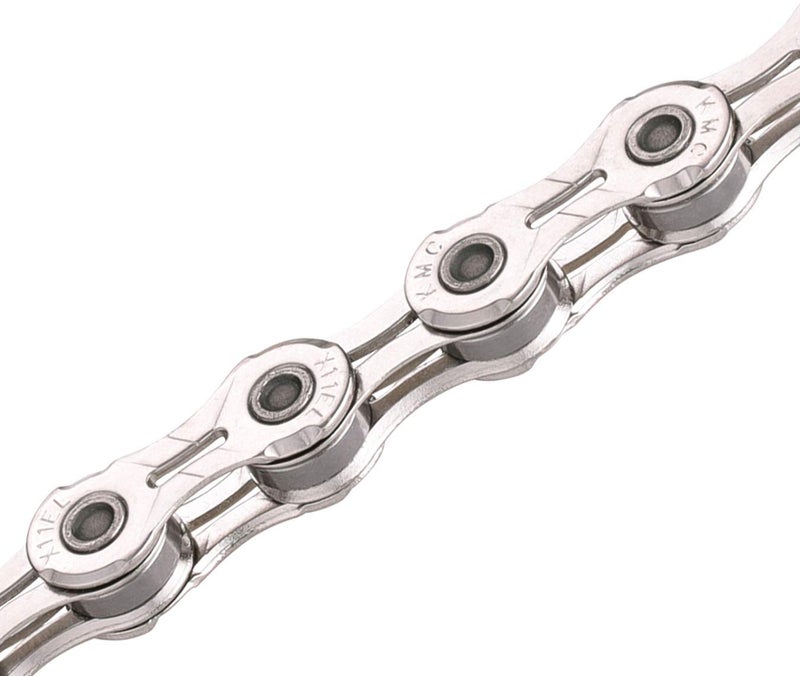 KMC Bike Chain X11, High Speed Bicycle Chain, Unbeatable Durability & Easy Mounting with X-Bridge Outer Plate, Shifting Performance Bicycle Chain, 11-Speed Bike Chain, 1/2" X 11/128" - 118 Links - Image 2